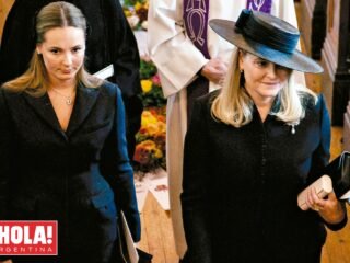 Otro último adiós. La familia real de Noruega despidió a la princesa Astrid, quien murió 14 días después del rey Harald