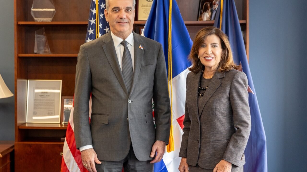 La gobernadora Kathy Hochul y el presidente Luis Abinader refuerzan la cooperación climática entre Nueva York y República Dominicana