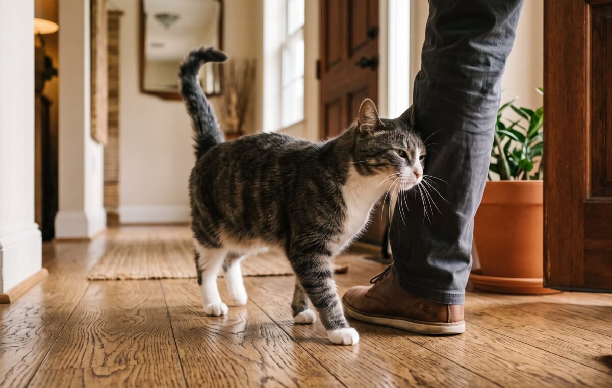Por qué los gatos maúllan distinto según quién regresa a la casa, según un estudio