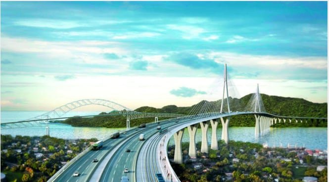Paralizan la construcción del Cuarto Puente sobre el Canal de Panamá tras un accidente laboral