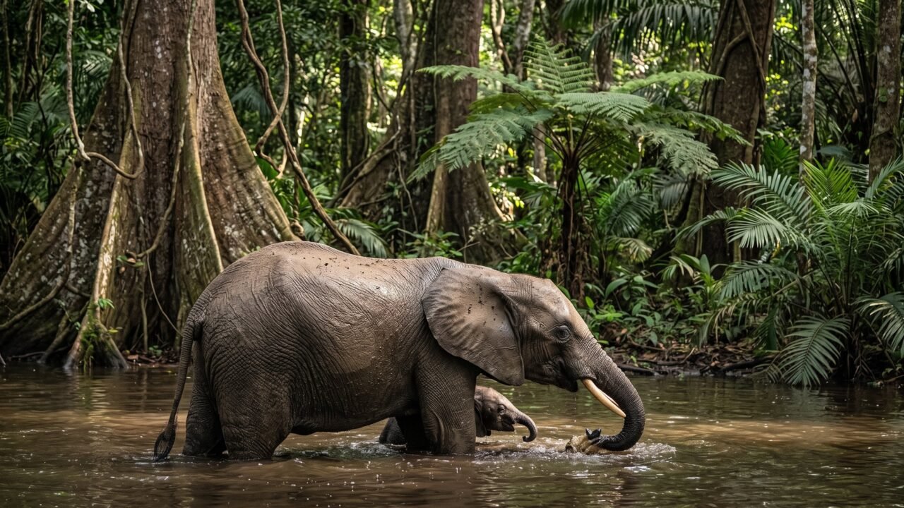 De perseguir animales a protegerlos: así es el programa que empleó a excazadores para vigilar los bosques de Nigeria