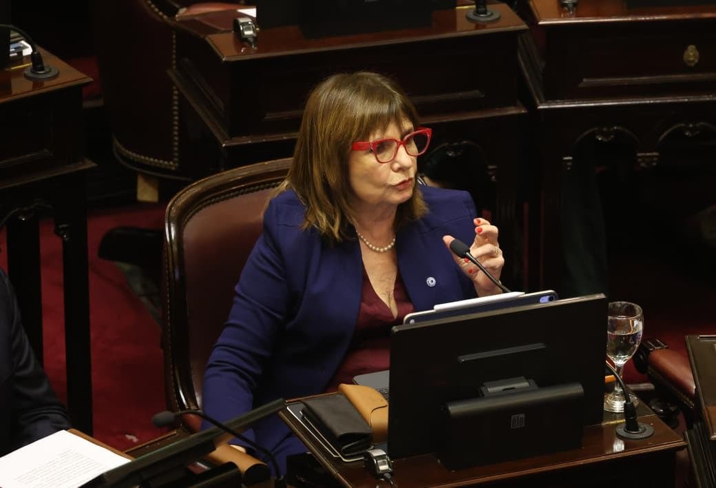 Senado: Bullrich empuja una sesión para sancionar mañana la reforma del BCRA y la ley de zonas frías