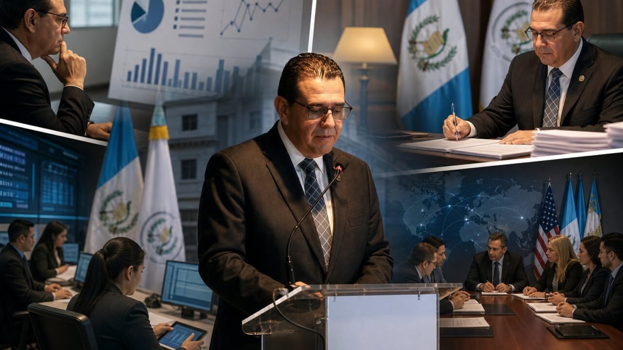 Gabriel García Luna, fiscal general de Guatemala, presenta un diagnóstico de fallas y medidas para reorganizar el Ministerio Público
