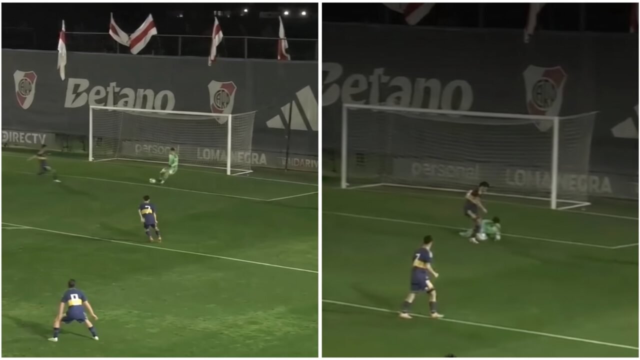 River Plate y Boca Juniors igualaron 2-2 en un apasionante Superclásico de Reserva: el blooper del arquero “millonario”
