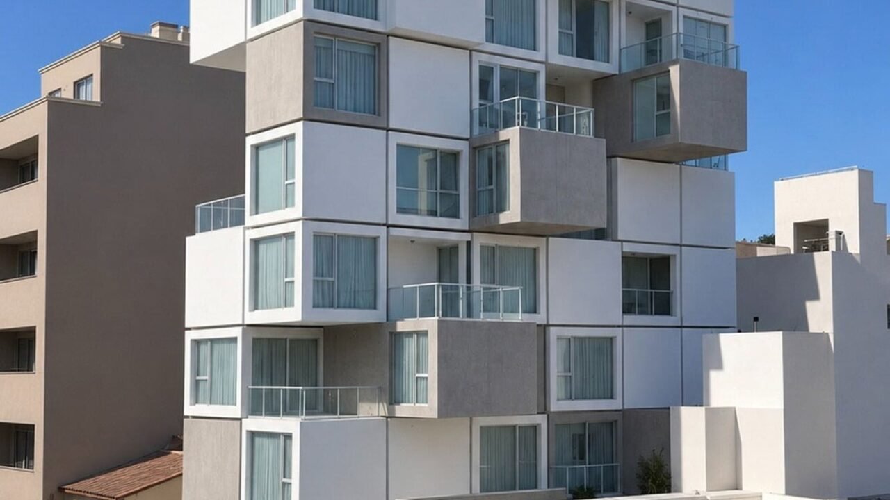 Cubo Rubik: son argentinos e hicieron un edificio de ocho pisos con la forma del juego