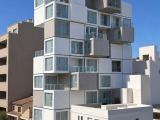 Cubo Rubik: son argentinos e hicieron un edificio de ocho pisos con la forma del juego