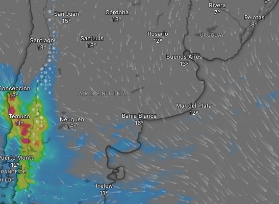 Hay alerta roja, naranja y amarilla por lluvias y nevadas para este jueves 24 de septiembre: las provincias afectadas