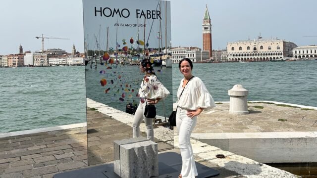 De Areco a Venecia: Josefina Stagnaro, la argentina que presenta sus aves de papel en la Bienal Homo Faber