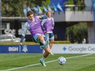 La formación de la selección argentina que probó Lionel Scaloni con el foco en el primero de los amistosos