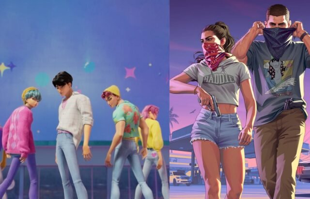 Así se verían los Saja Boys de Las Guerreras K-pop como personajes de GTA VI