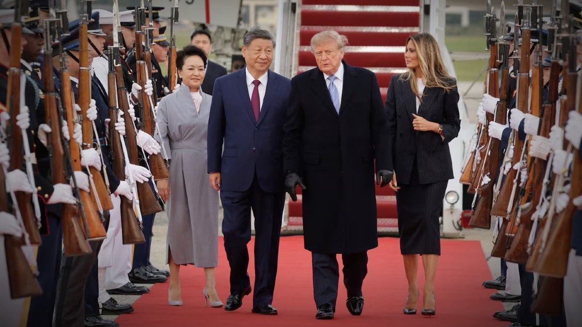 Donald Trump recibió a Xi Jinping en su primera visita oficial a Estados Unidos en más de una década