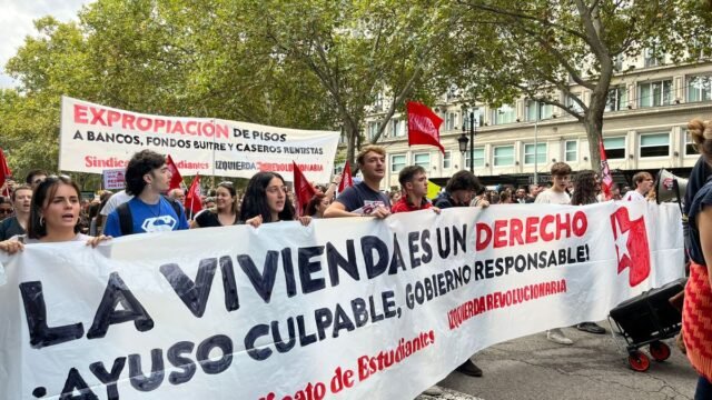Protesta de inquilinos en Europa: evalúan una huelga continental tras el desalojo de una anciana en Madrid