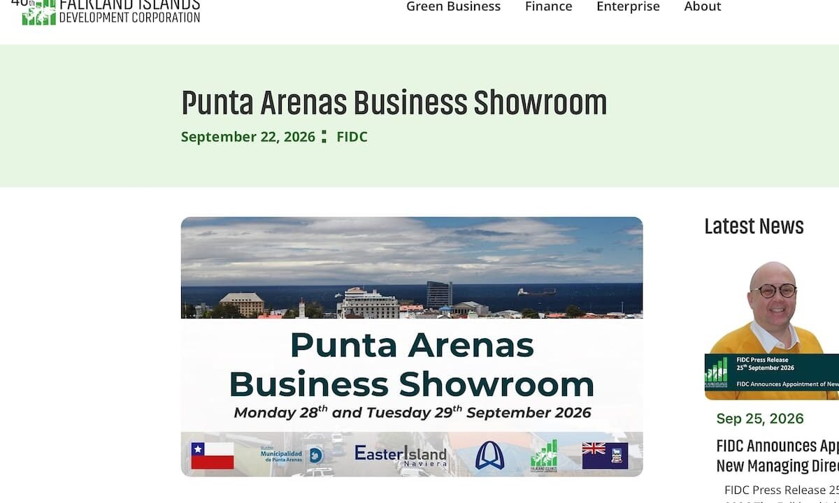 “Showroom” por Malvinas: un encuentro comercial en Punta Arenas entre isleños y chilenos desafía la postura argentina