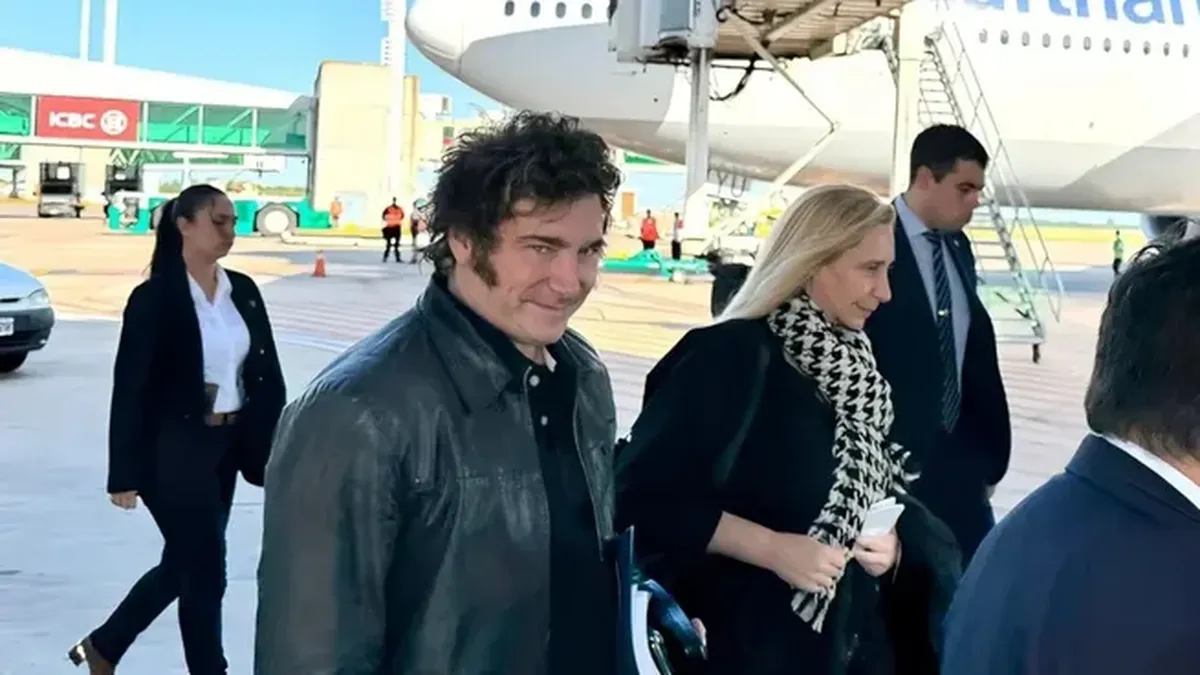 Javier Milei llega a París con 13 gobernadores y empresarios para buscar inversiones en la Argentina Week