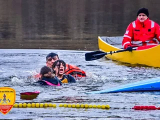 Sin incidentes, se realizó la competencia de kayak de los Juegos Evita en el Dique San José