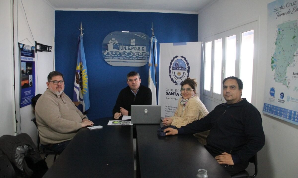 Puerto Deseado: el Gobierno provincial impulsa nuevas inversiones para diversificar la economía y generar empleo