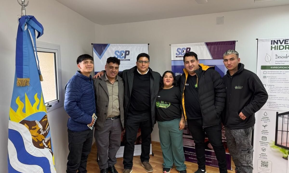 Vidal recibió a referentes de Flota Amarilla, Periferia y Manos Solidarias de Caleta Olivia