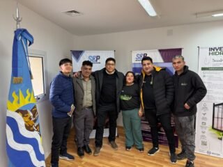 Vidal recibió a referentes de Flota Amarilla, Periferia y Manos Solidarias de Caleta Olivia