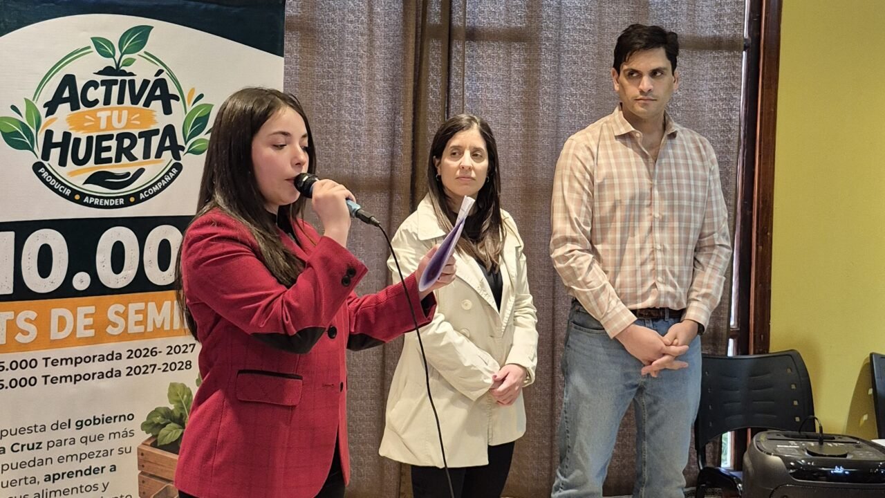 Activá tu Huerta llegó a Río Turbio