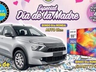 El Telebingo Especial Día de la Madre llega a Gobernador Gregores con más de $60 millones en premios