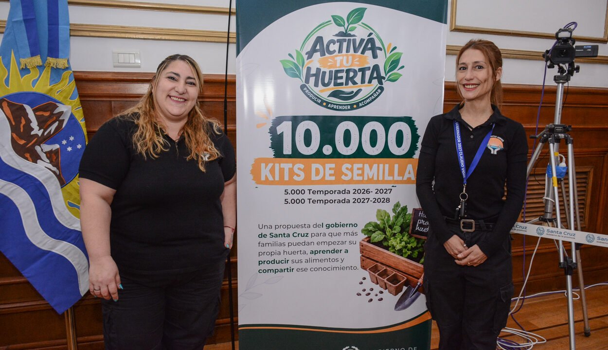 Hidroponía en los hogares: “La idea es llevarla a cada vivienda santacruceña”