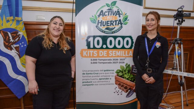 Hidroponía en los hogares: “La idea es llevarla a cada vivienda santacruceña”