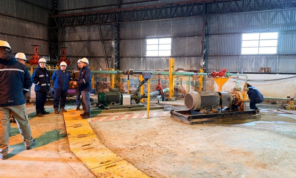 Una nueva bomba fortalece el abastecimiento de agua en Cañadón Seco