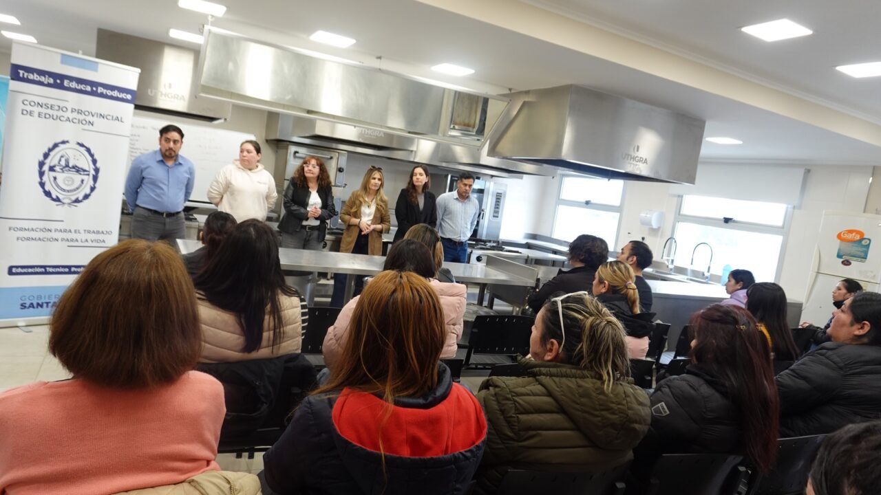 Inició en Río Gallegos la Capacitación Laboral en Pastelería