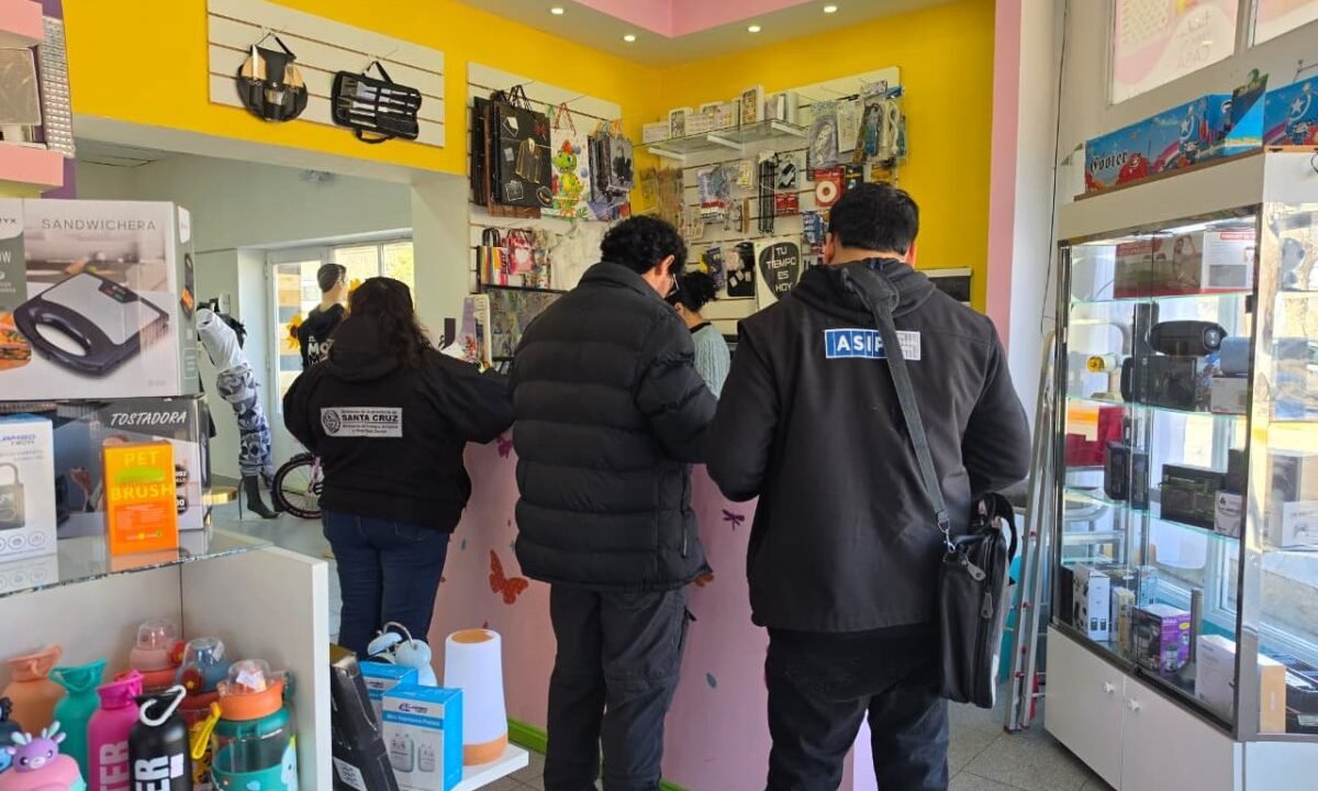 Trabajo y ASIP realizaron operativos conjuntos en Perito Moreno y Los Antiguos