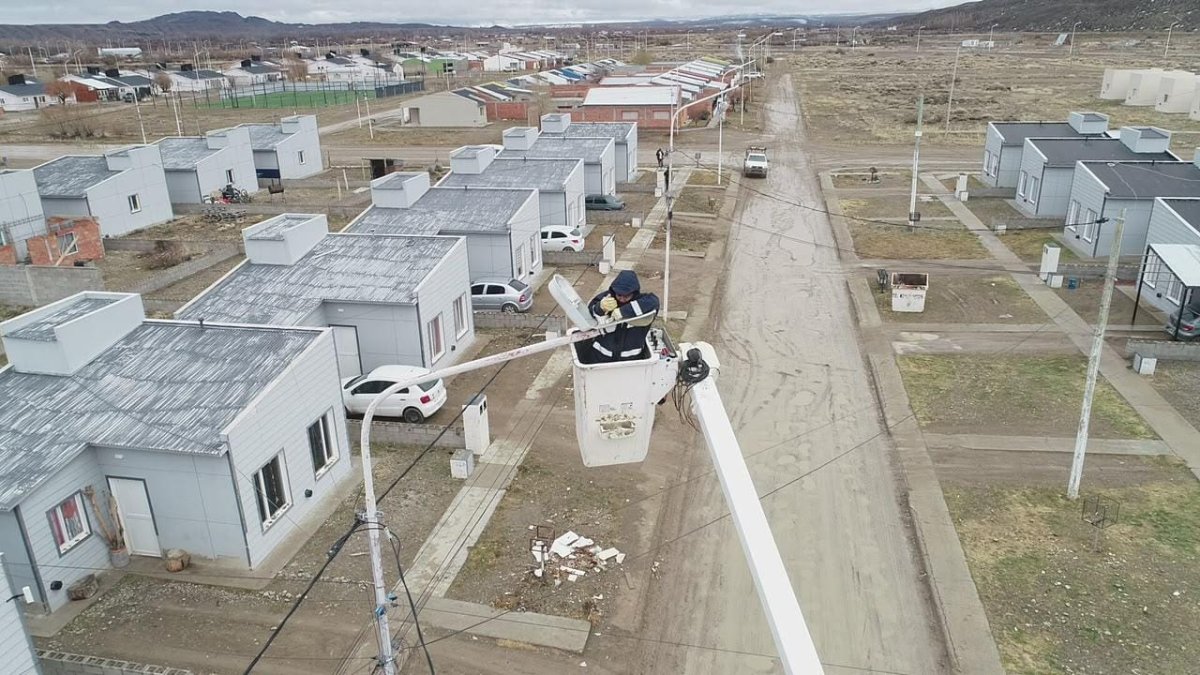 Se instalaron más de 250 luminarias LED del plan de modernización del alumbrado público
