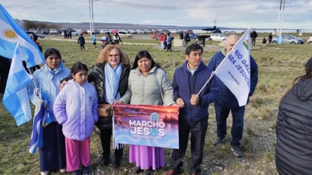 La Secretaría de Culto acompañó la “Marcha por Jesús” en Río Gallegos