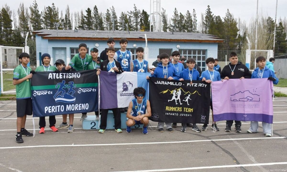 Atletismo: Río Gallegos se quedó con el Provincial Sub-15 en Los Antiguos