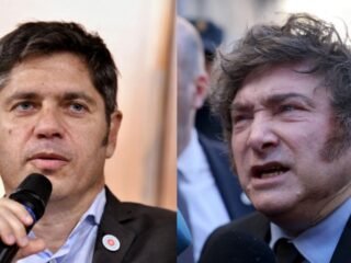 Kicillof criticó el viaje de Milei a España: “Se fue a recorrer de nuevo el mundo para hacer campaña para sus amigos”