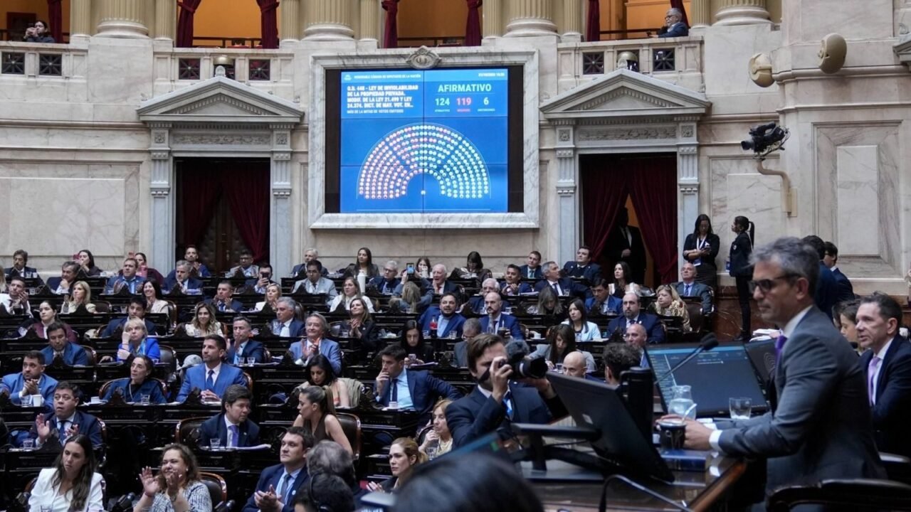 Uno a uno, los diputados que aprobaron la Ley de Inviolabilidad de la Propiedad Privada