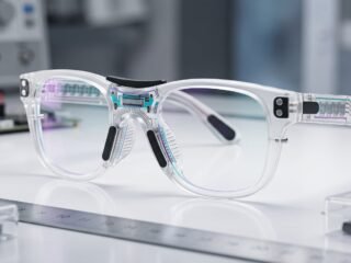 Unas gafas inteligentes aprovechan la energía de los parpadeos y la mandíbula para registrar señales del cuerpo