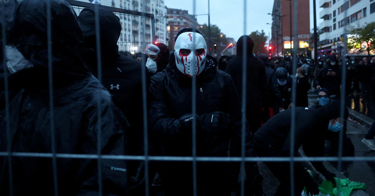 Francia refuerza su seguridad ante otro sábado de protestas de alto riesgo, intensificadas por el “efecto” Halloween