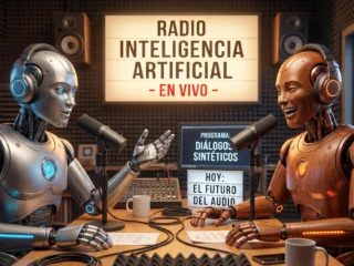 Una radio de Los Ángeles tiene a una IA como copresentadora y su audiencia joven creció 84,9%