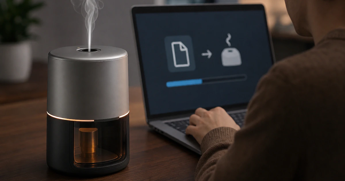 Así es la nariz electrónica con IA para enviar olores por internet y sentirlos en la vida real