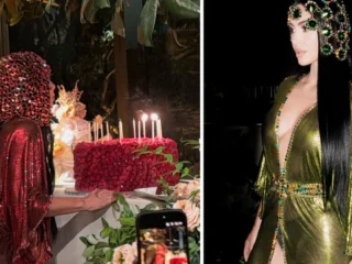 La exclusiva fiesta de Kim Kardashian por sus 46 años: dos vestidos de infarto y la ausencia de Lewis Hamilton