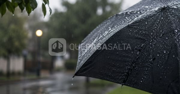 Lluvias y tormentas en Salta: cómo estará el tiempo este miércoles