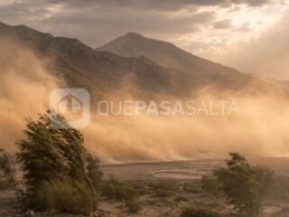 Alerta en Salta por viento Zonda: esperan ráfagas de hasta 100 km/h