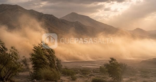 Alerta en Salta por viento Zonda: esperan ráfagas de hasta 100 km/h