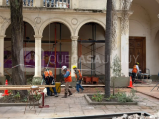 Avanzan las reparaciones en la Catedral de Jujuy y todavía no hay fecha de finalización