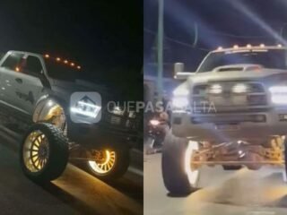 Furor en las rutas salteñas: el tremendo paso de las camionetas »monstruo» de Brasil