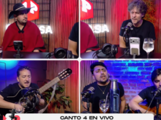 Canto 4 en vivo por Que Pasa Salta: folklore y sus mejores canciones