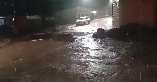 La tormenta golpeó a Aguas Blancas: cómo seguirá el tiempo en el norte de Salta