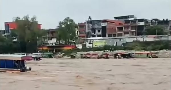 Creció el Bermejo tras la tormenta: así está el puerto de chalanas en este momento