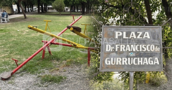 Renuevan la plaza Gurruchaga en Salta y harán obras clave para evitar inundaciones