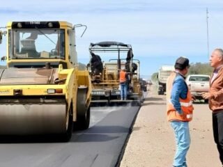 Avanzan las obras en la Ruta 9/34: trabajan entre Metán y Rosario de la Frontera