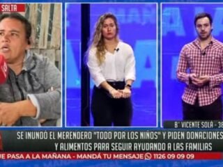 Se inundó un merendero en Salta y piden ayuda para seguir asistiendo a las familias